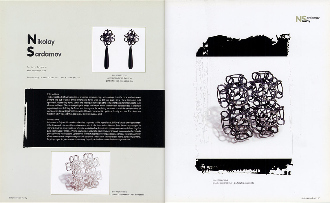 jewllery in book CONTEMPORARY JEWELRY by Nikolay Sardamov